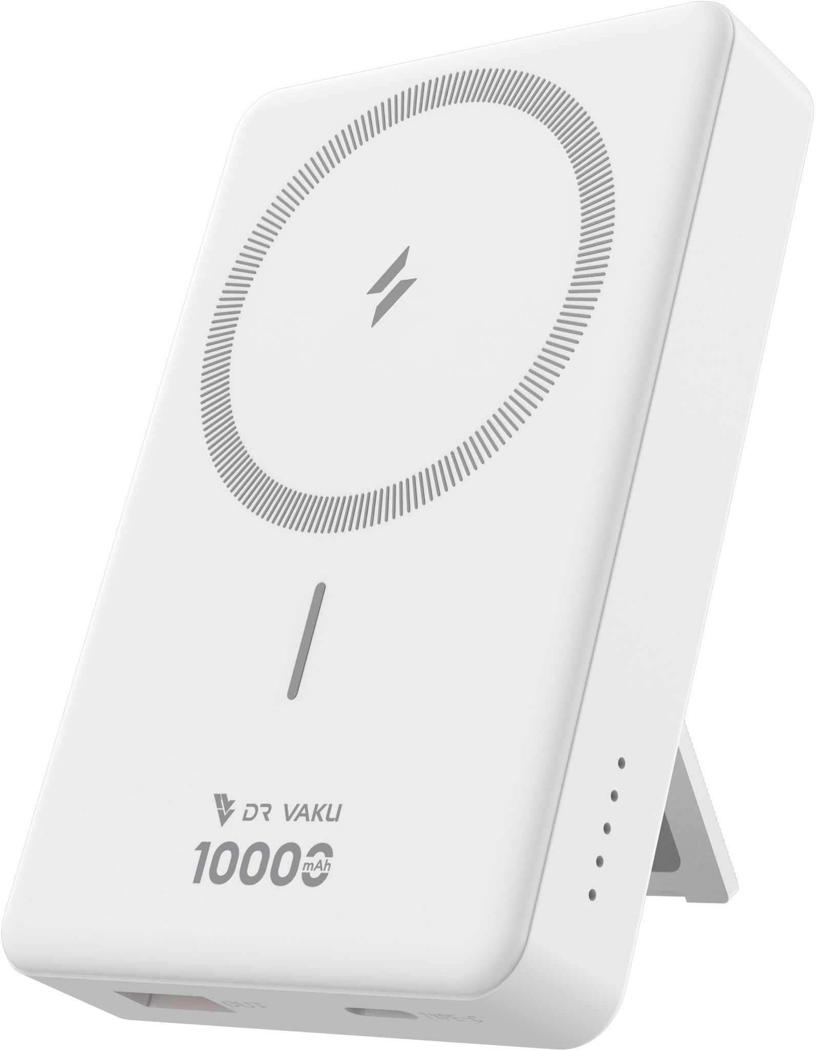 Vaku® Cylix MagPro 10000mAh Magnetic Wireless Power Bank Type C 15W Fast Charging Lithium Polymer Battery