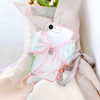Lace Bowknot Luxury Glitter Case-iPhone 7