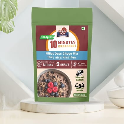 Instant Millet Choco Oats Premix | Instant Breakfast Millet Oats Premix Instant Millet Choco Oats Premix | Instant Breakfast Millet Oats Premix