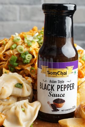 Somchai Black Pepper Sauce (225g) | Bold Peppery Gravy | Steak & Stir-Fry Somchai Black Pepper Sauce (225g) | Bold Peppery Gravy | Steak & Stir-Fry