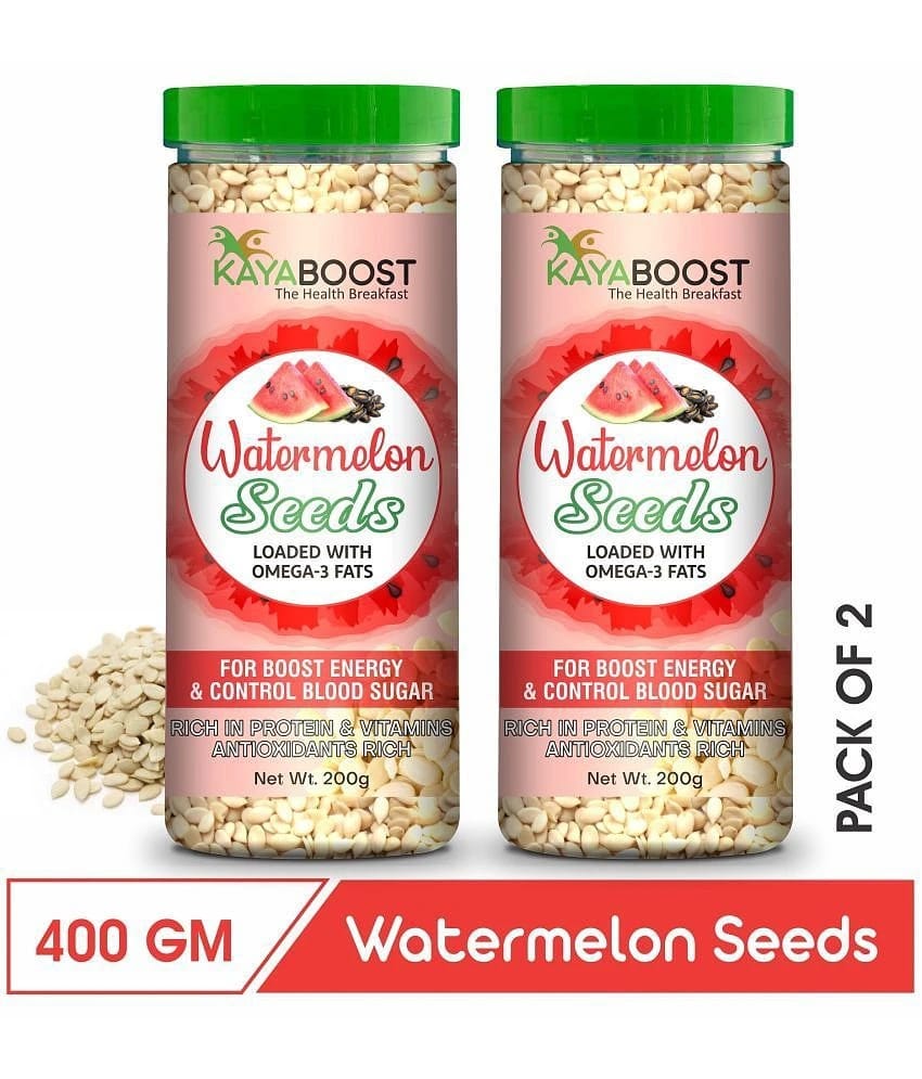 KAYABOOST Watermelon Seeds for Eating | Pack of 2 | 400 g