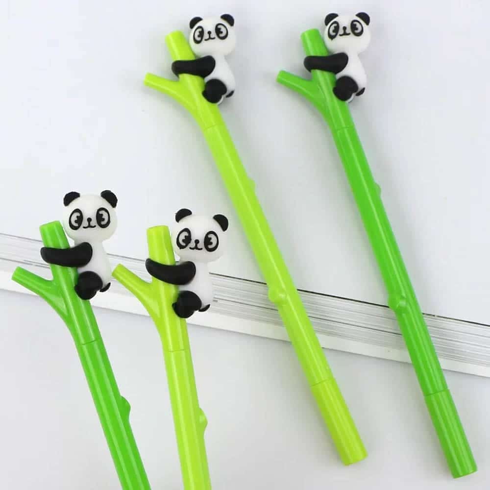 Bamboo Panda Pen - Single Piece-Light Green