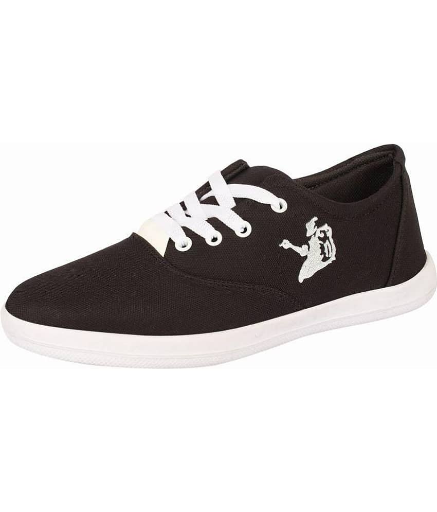 Kzaara Lifestyle Black Casual Shoes