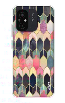 Shimmery Pattern Soft Cover for Redmi 12C