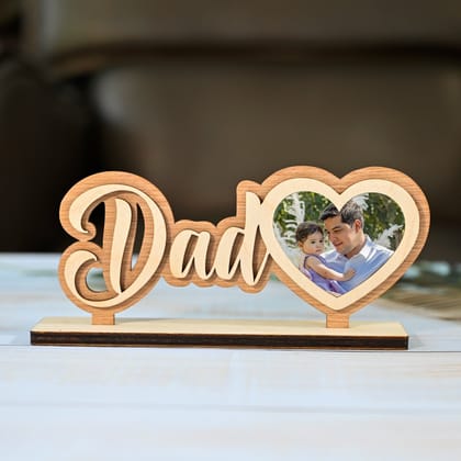 Personalized Dad Photo Stand