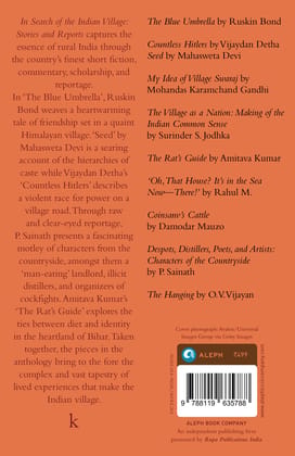 In Search of the Indian Village: Stories and Reports In Search of the Indian Village: Stories and Reports