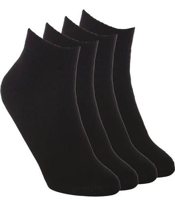 Tahiro Black Formal Ankle Length Socks