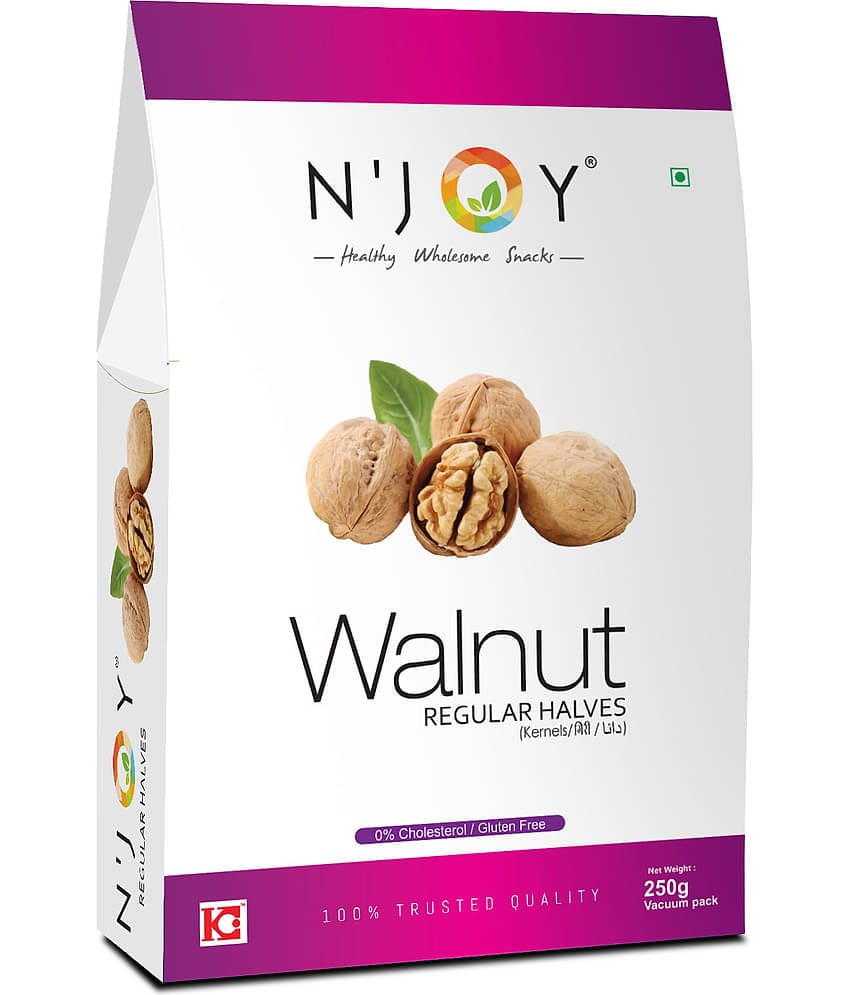 N'joy Walnuts Reqular Halves, 250g
