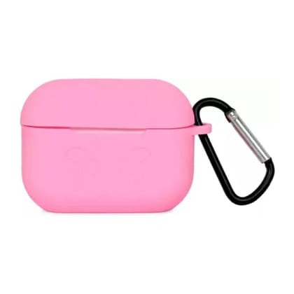 Baby Pink Liquid Silicon - AirPods Cases-AirPods (3rd Generation)