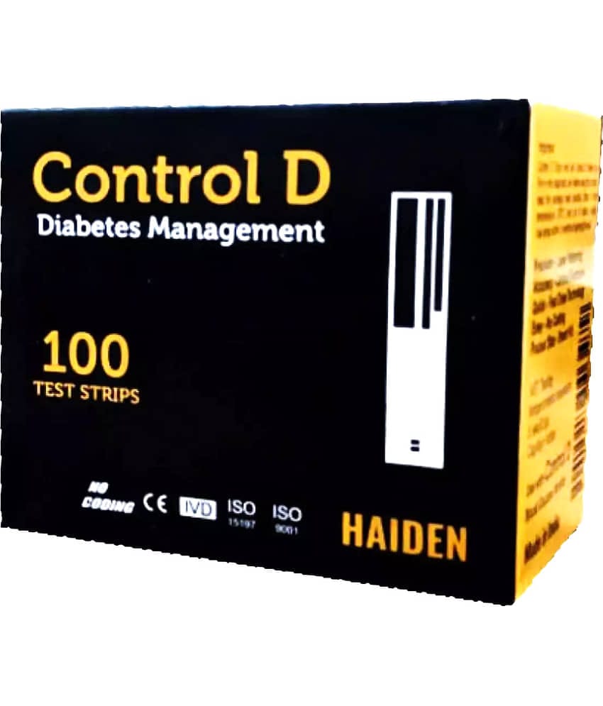 Control D Pack of 100 Test Strips