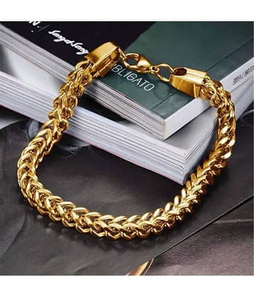 FASHION FRILL Gold Bracelet ( Pack of 1 )