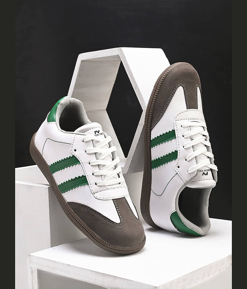 Fashion Victim White Women's Sneakers