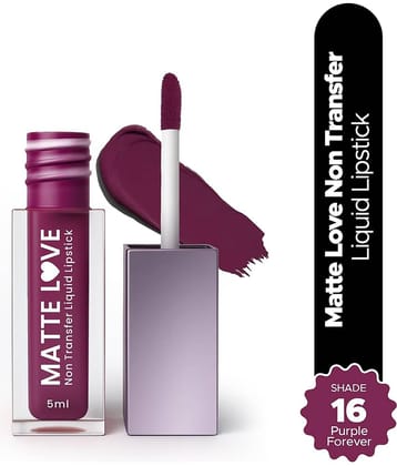 Hilary Rhoda Wine Matte Waterproof Liquid Lipstick ( Pack of 1 )