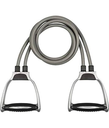 Double Toning Resistance Tube, Dual Bands for Stretching, Workout, and Toning for Men and Women