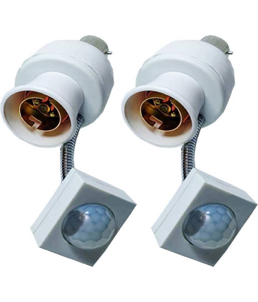 RENMAX Motion Sensor Light White - Pack of 2