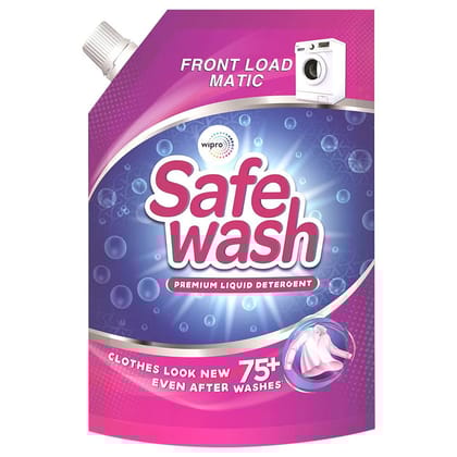 Safewash Matic Front Load Premium Liquid Detergent 1 L