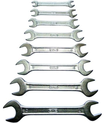PYE Open Spanner 6x7 to 20x22 set of 8 pc (1152)