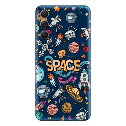 Space Equipment  Samsung A34 (5G)  Premium Emboss cover