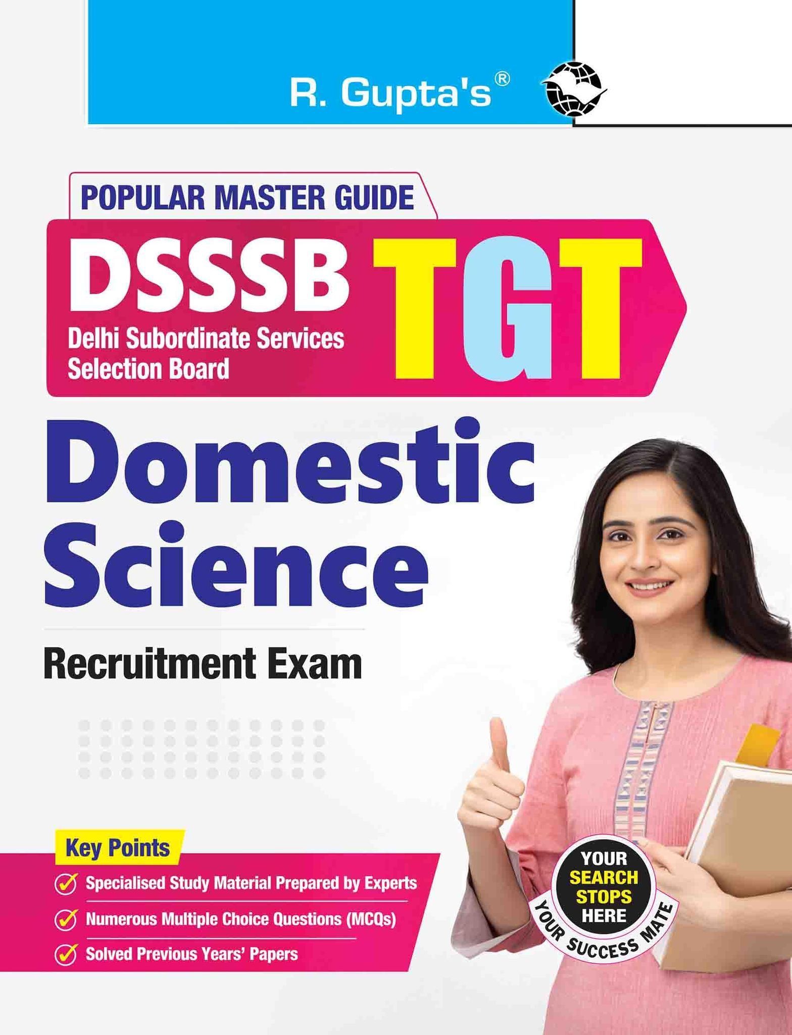 DSSSB: Teachers TGT Domestic Science Recruitment Exam Guide [Paperback] [Jul 25, 2025] RPH Editorial Board