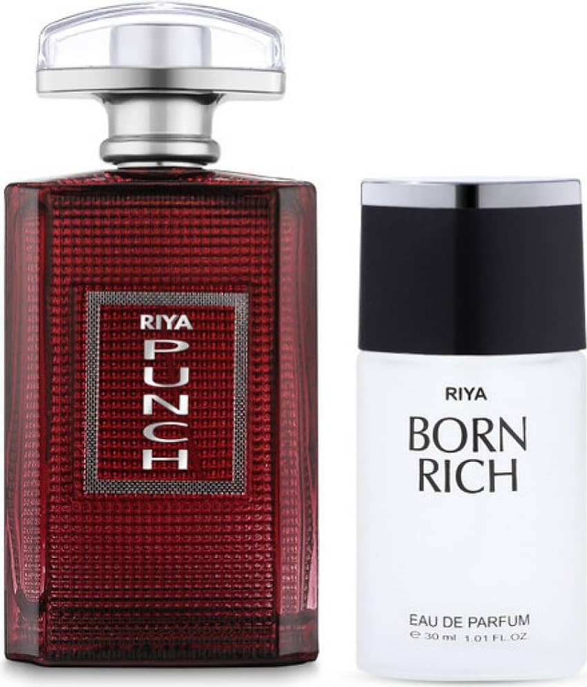 Riya Punch(100ml) & Born Rich(30ml) Eau De Parfum (EDP) For Men ( Pack of 2 )