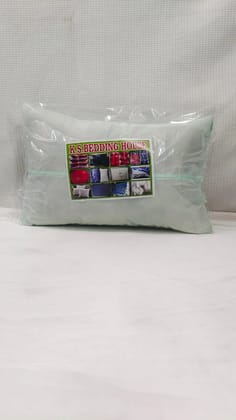 Soft Fiber Pillow in White Home Bedding Essential