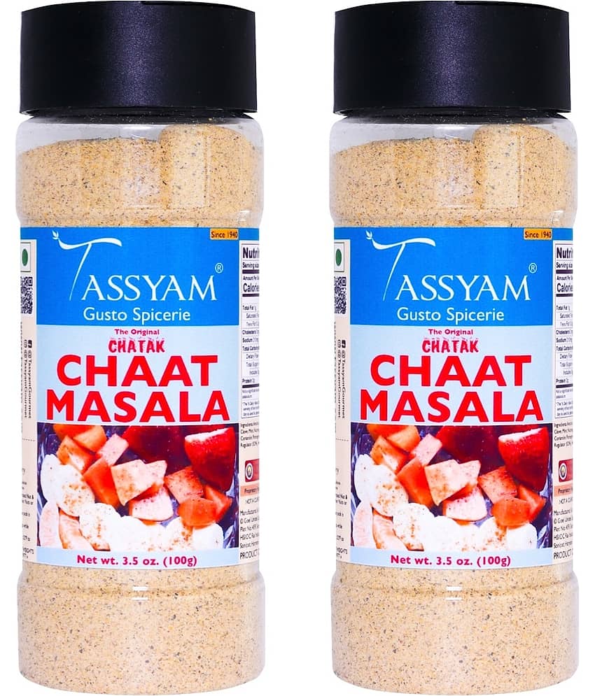 Tassyam - 100 gm Chaat Masala (Pack of 2)