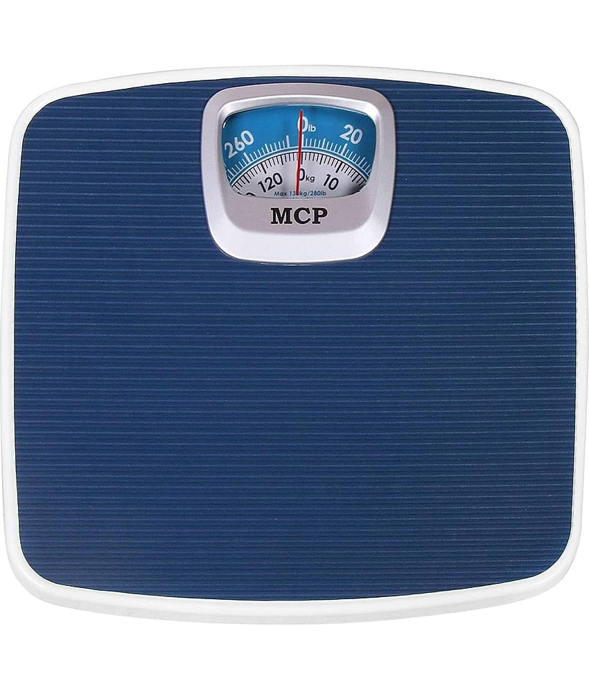 Mcp Mechanical Bathroom Weighing Scale 130kgs BR2020 Blue