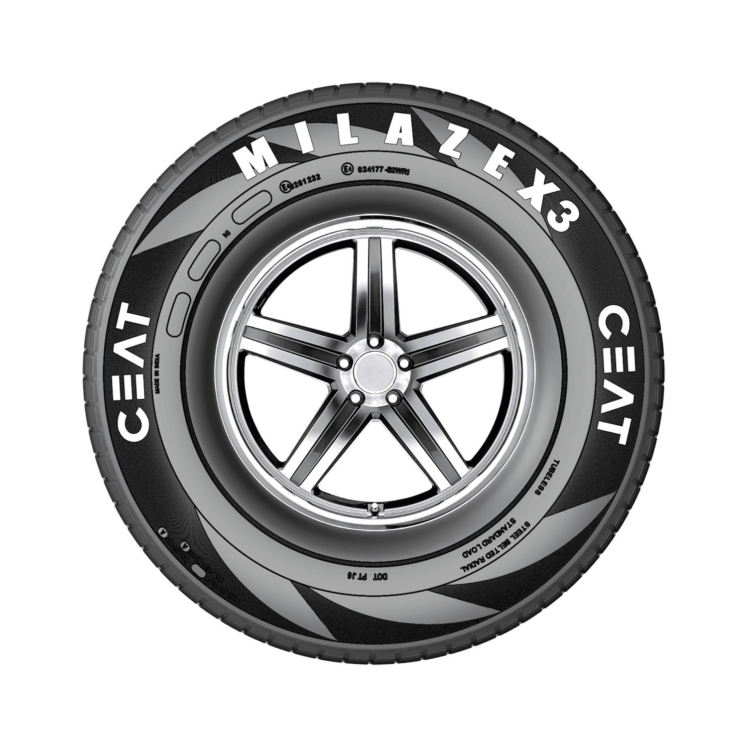 CEAT 205/65R15 Milaze X3 TL 94S TWI