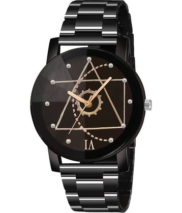 DECLASSE - Black Metal Analog Men's Watch