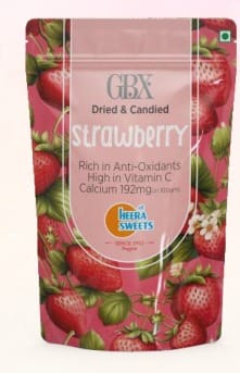 Dried R  Candied STRAWBERRY  200 G
