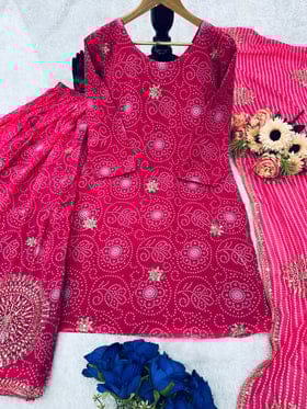Party Wear Beautiful Top And Bottom With Dupatta