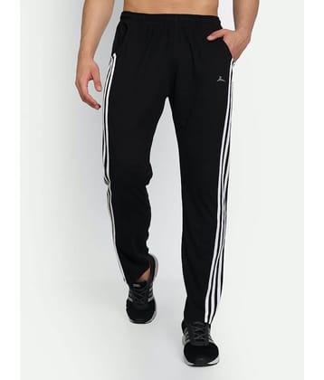 Zeffit - Black Cotton Blend Men's Trackpants ( Pack of 1 )