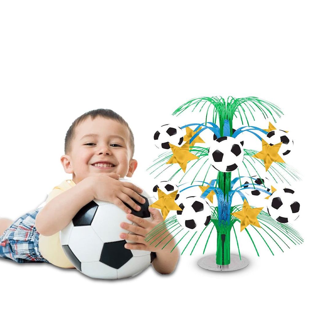 Soccer Cascade Theme Centerpiece for Table Decor - 1PC - Party and Festive Needs | Buy online on ZillyBuy