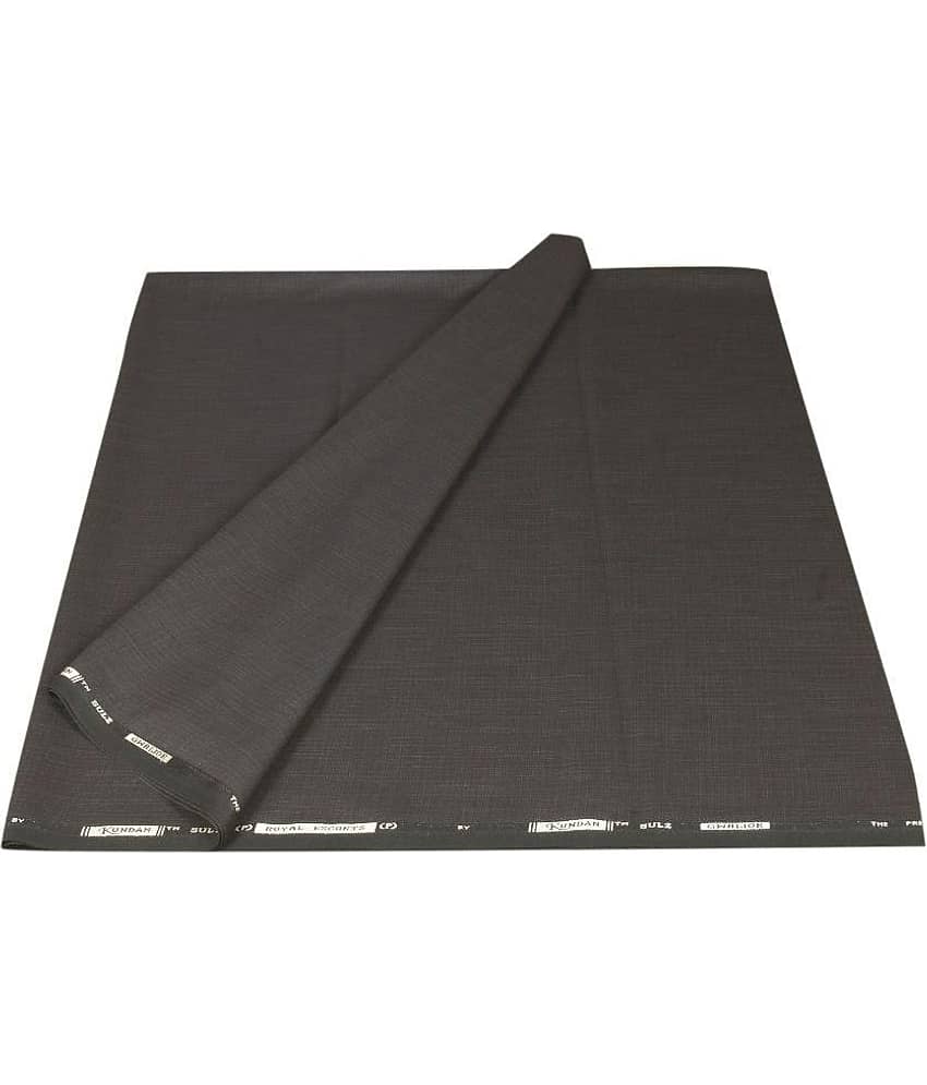 Kundan Sulz Gwalior Black Poly Viscose Suit Lengths