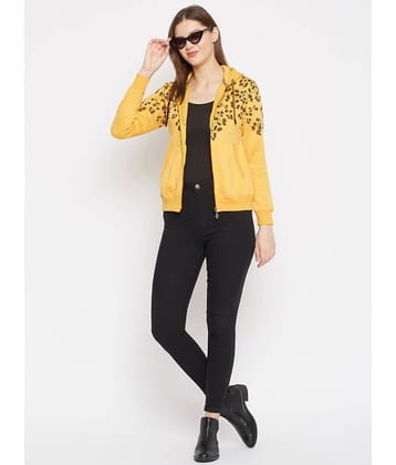 First Krush Fleece Yellow Hooded Sweatshirt