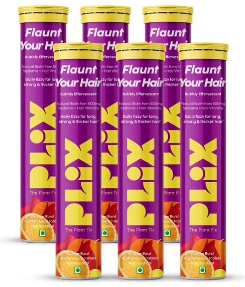 The Plant Fix Plix Heavenly Hair With Natural Biotin(6 x 15 Tablets)