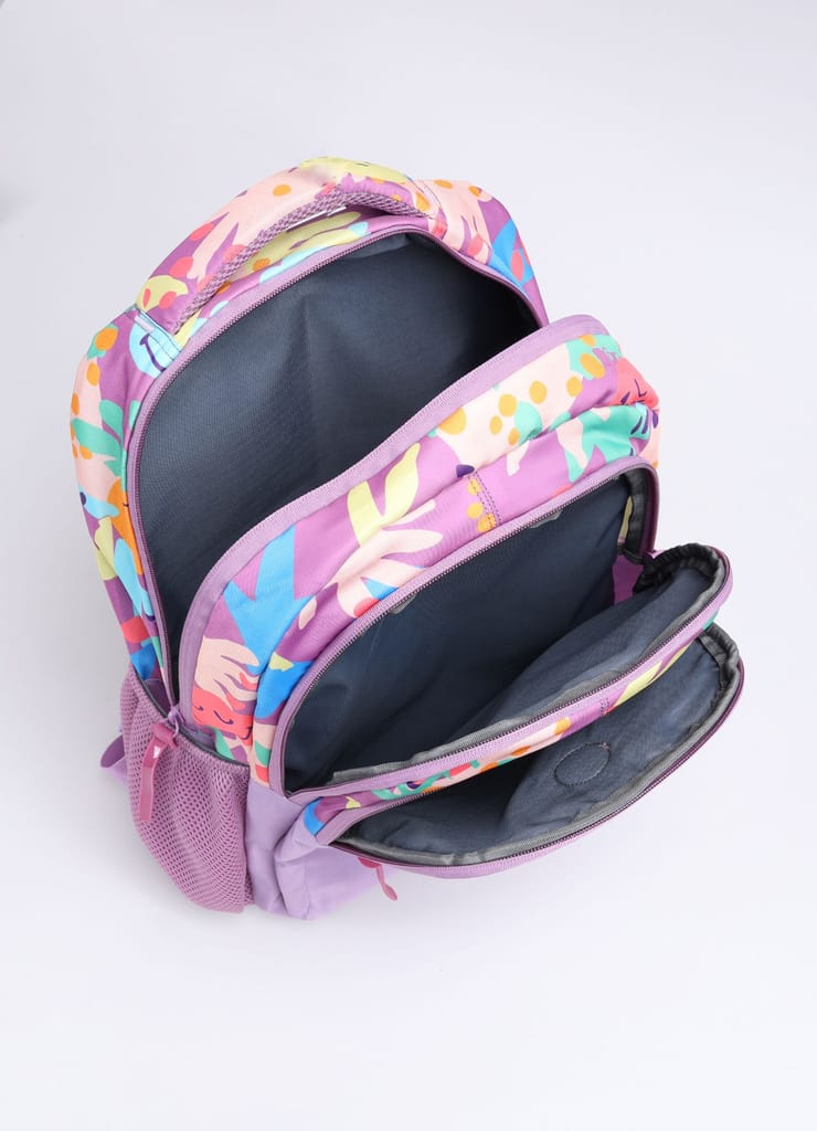 PB Pearlbags Polyester Water Resistant Casual Backpack With Pencil Pouch For School For Boys and Girls