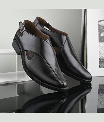 John Karsun Black Men's Mojaris