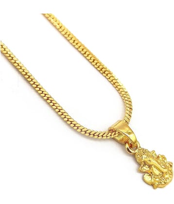 Jewarhaat - Golden Pendant ( Pack of 1 )