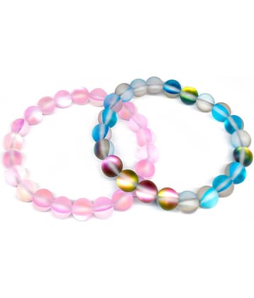 DAIVYA WELLNESS - Multicolor Bracelet ( Pack of 2 )