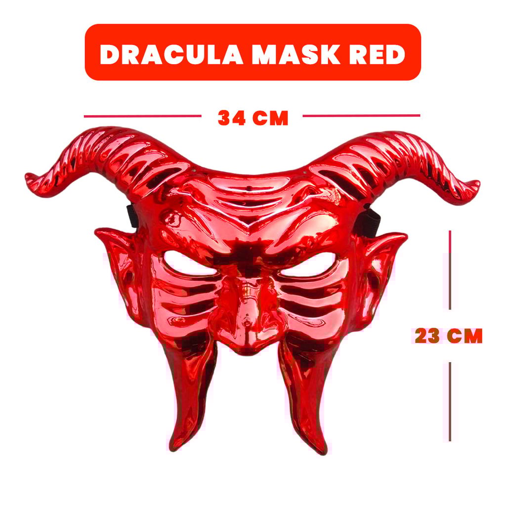 Dracula Mask Red