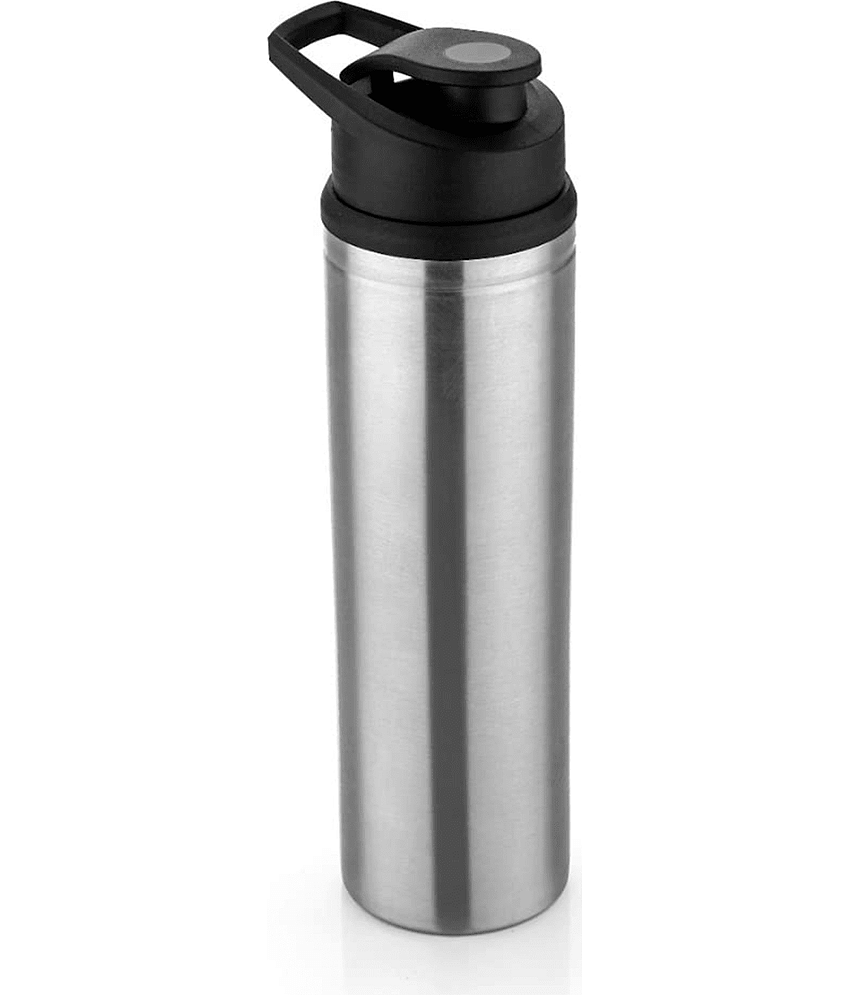 ATROCK Sipper Bottle | Fridge Water Bottle Set Silver Sipper Water Bottle 900 mL ( Set of 1 )