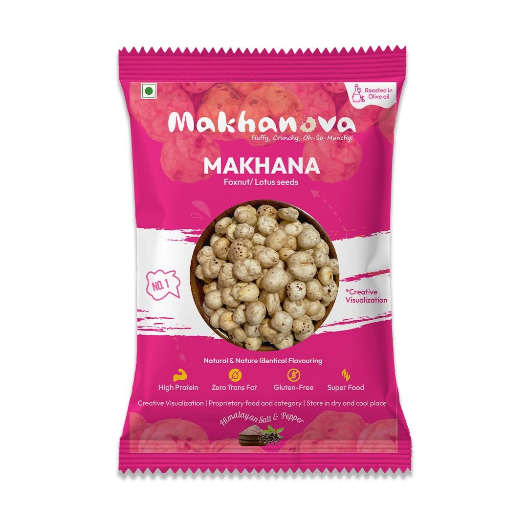 Himalayan Salt & Pepper Makhana 10 G Pack Of 2