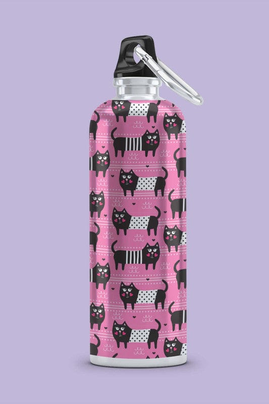 Rosie Posie Kitty Lightweight Aluminium Bottle