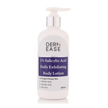 Dermease 1% Salicylic Acid Body Lotion for Smooth Skin