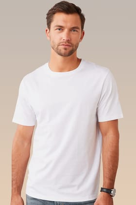 Classic Crew in White-S