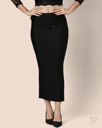 Straight Fit Saree Shaper - Black Pearl-S / Black Pearl / Regular - Upto 5'4