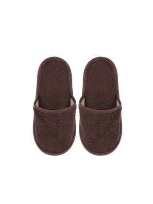 DDECOR Live beautiful D'Decor Brown Bathroom Slipper - Size 8