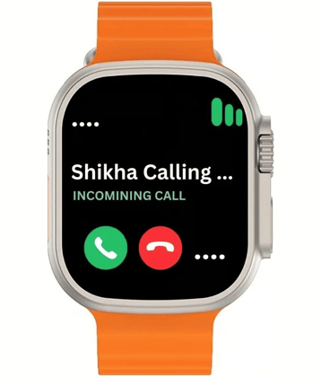 cadnut AMOLED BT Calling Smart Watch with Strap Upto 24 hours Backup ( Multicolor )