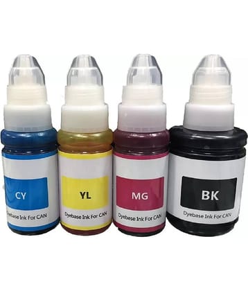 zokio For Gi-790 G3010 Multicolor Pack of 4 Cartridge for Inkjet Printers G1000,G1010,G1100,G2000,G2002,G2010,G2012,G2100,G3000,G3010,G3012,G3100,G4000,G4010